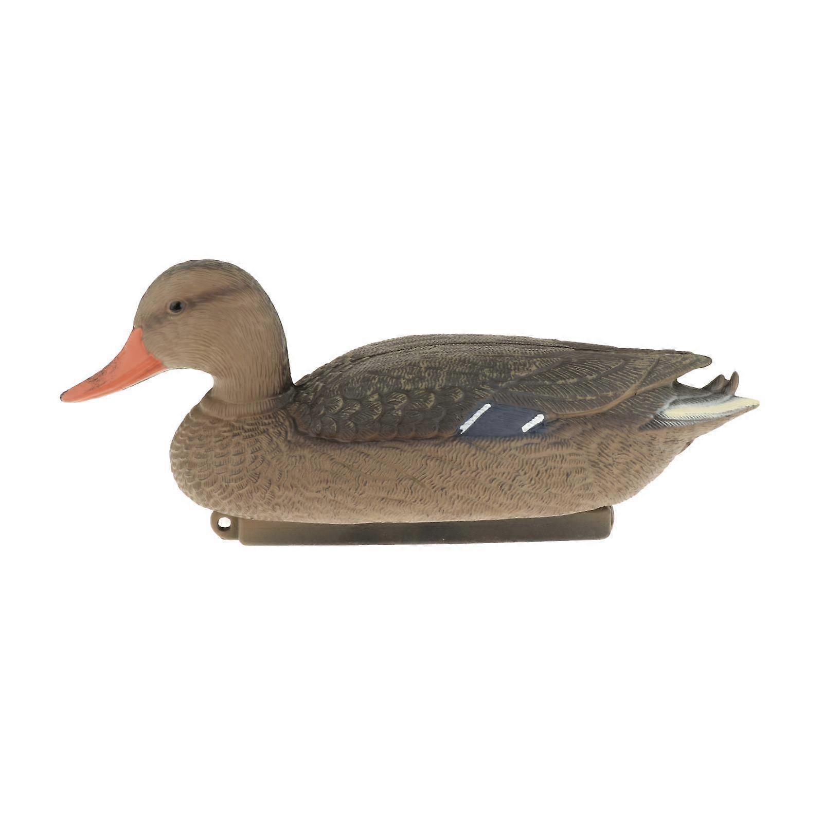Schwimmende Ente Köder 3D Lebensechte Simulation Jagd Grün