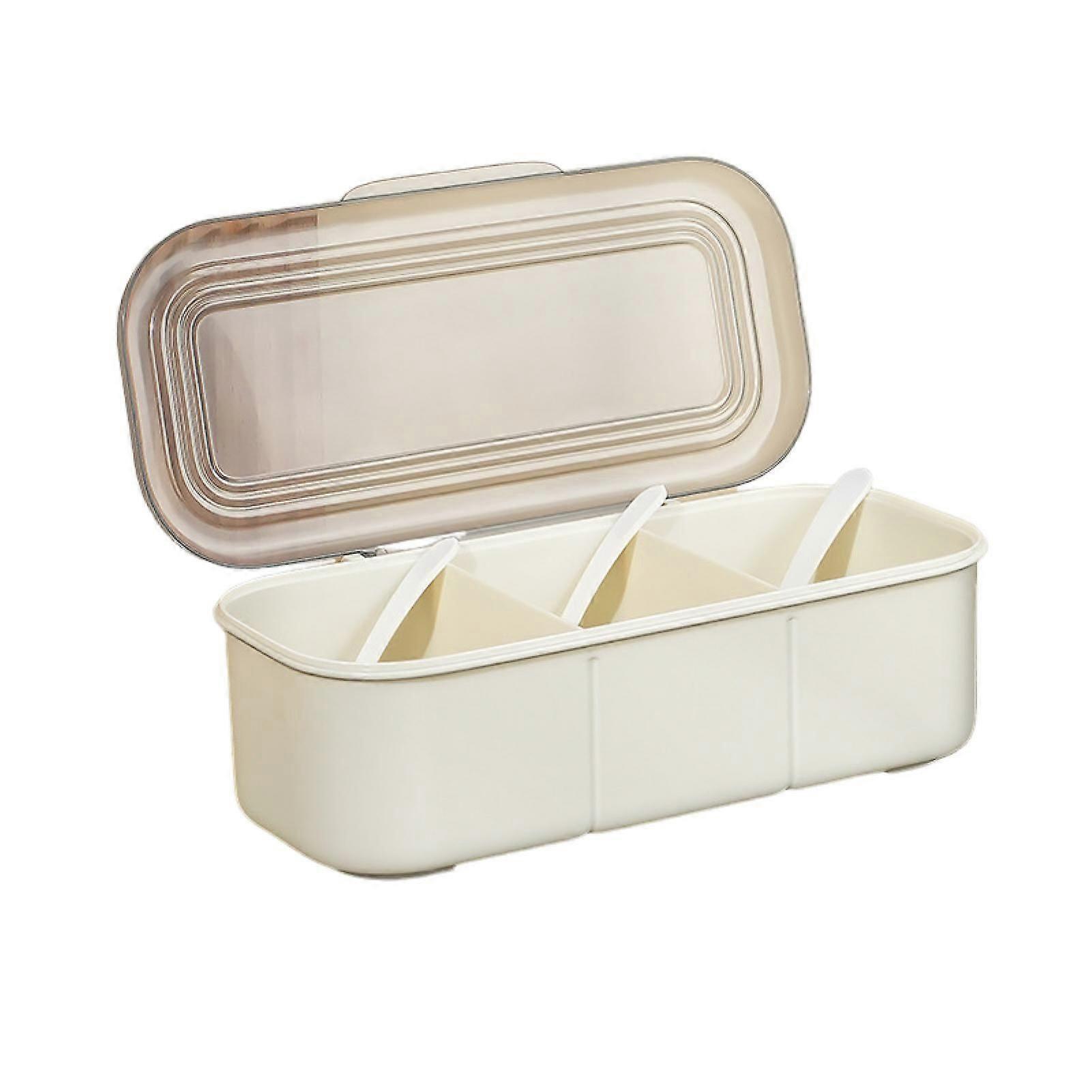 Condiment Server with Ice Tray Cold Serving Tray for Bar Fruit Salad Taco Multipurpose Chilled Condiment Caddy with Compartments And Separate Lids