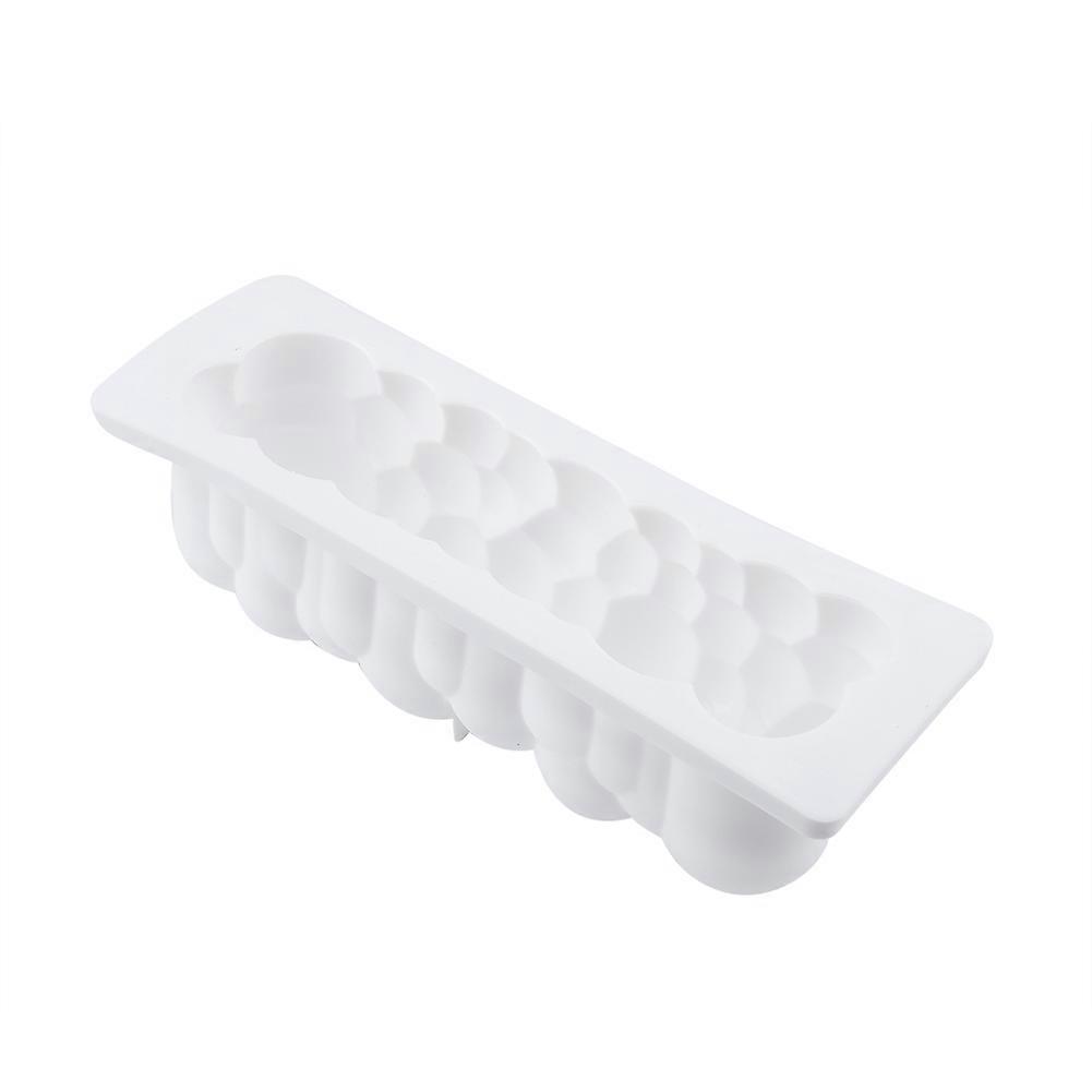 Silicone Cake Molds 3D Bubble Oblong Shape Cake Mold For Baking And Decoration
