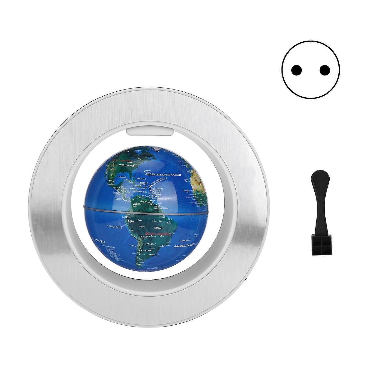 Magnetic Suspension Globe O‑Shaped Floating Globe Birthday Gift Craft Home Decoration100‑240V