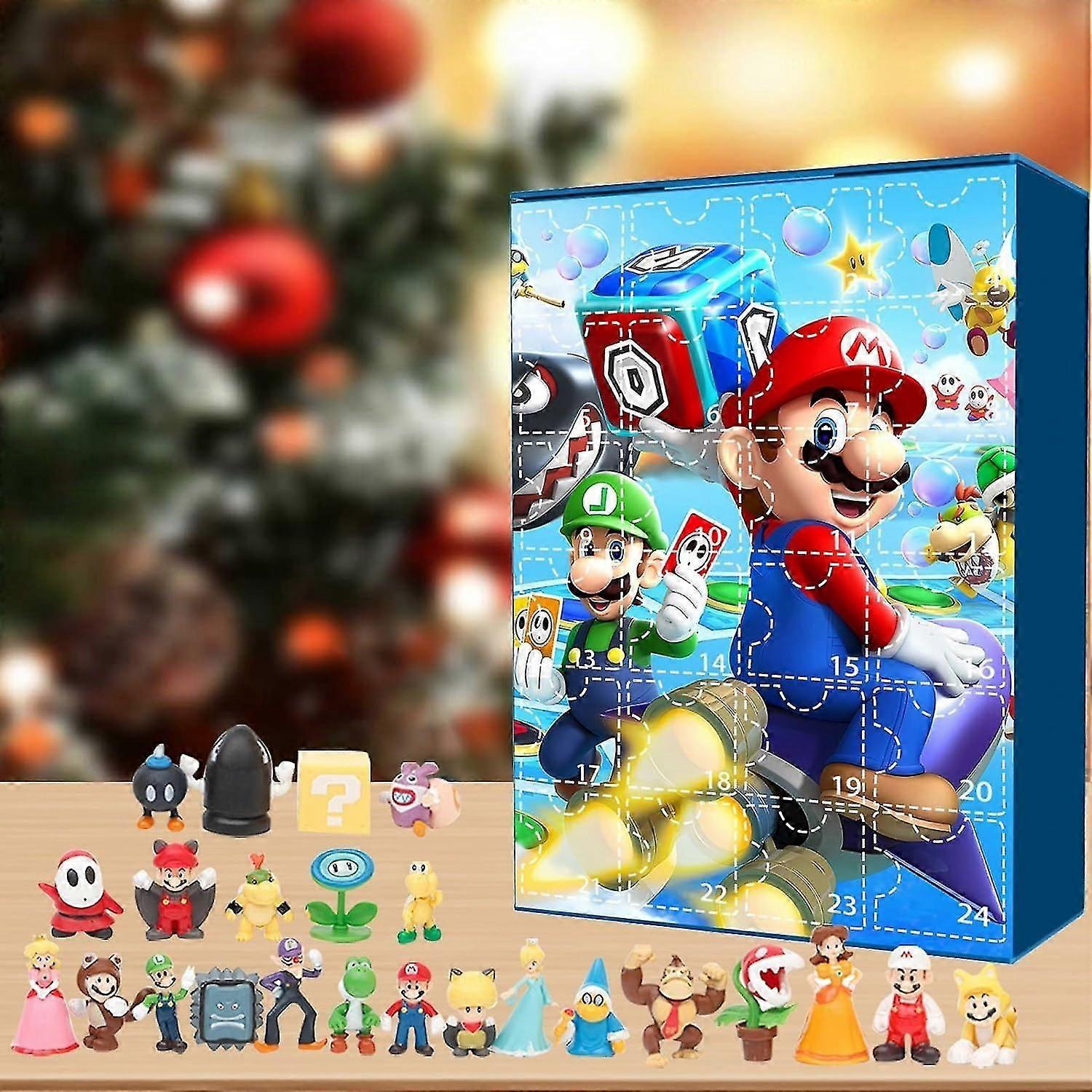 2023 クリスマス スーパーマリオ 24 日間カウントダウン アドベント カレンダー サプライズ ギフト