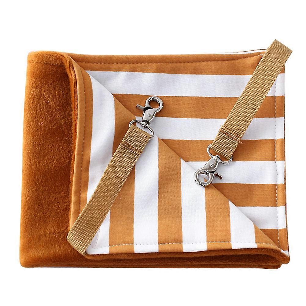 Stripe Cat Hammock with Cushion, Both Sides Use Pet Bed