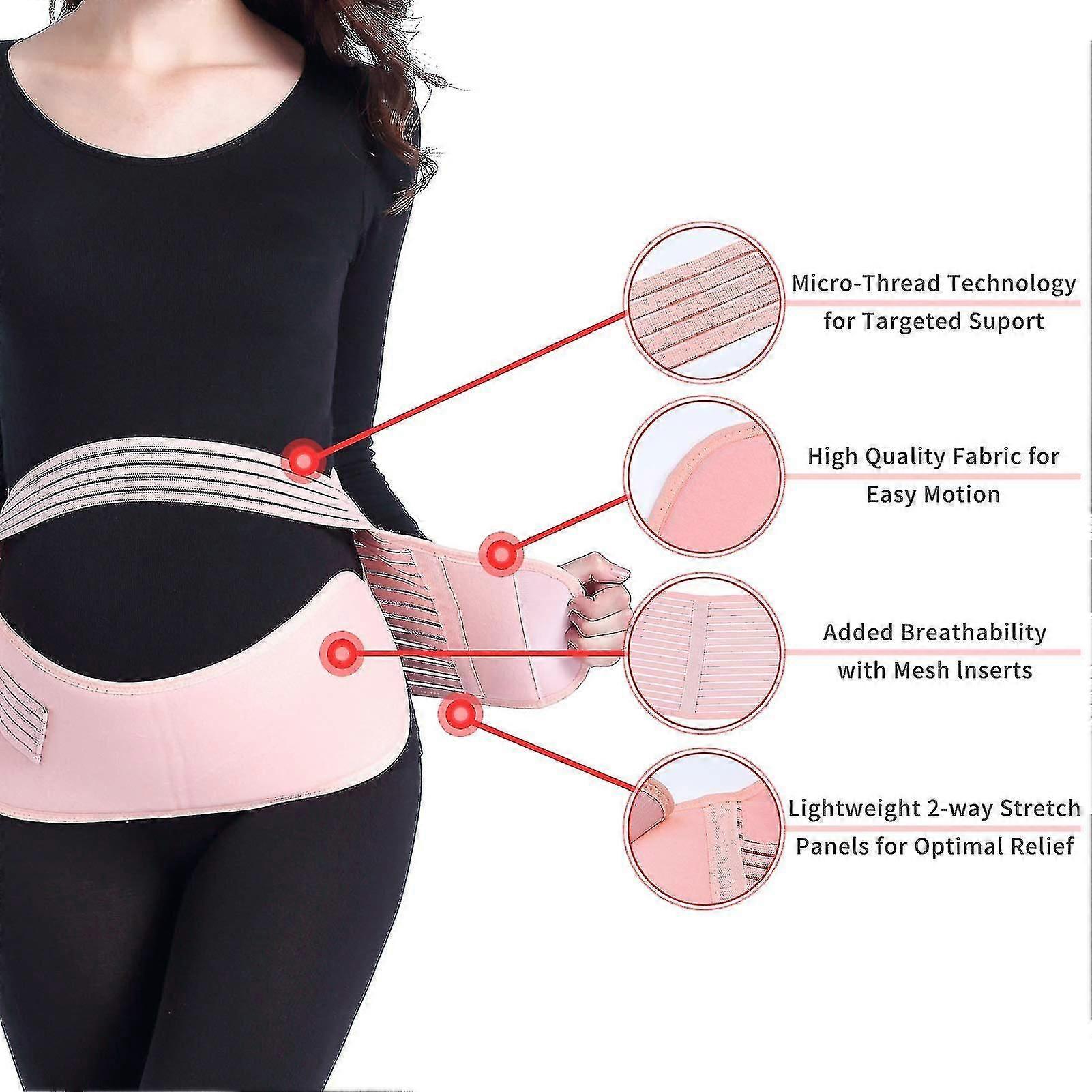 Ceinture Ceinture de maternité Doux Extensible Respirant Belly Lifting L