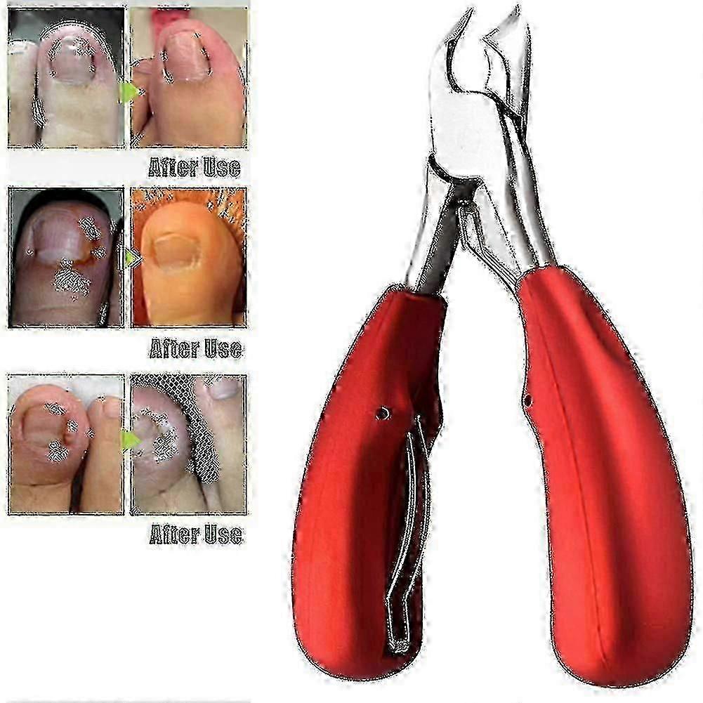 Professional Nail Clippers, Suitable For Thick Or Concave Nails - Straight Precision Nail Clippers