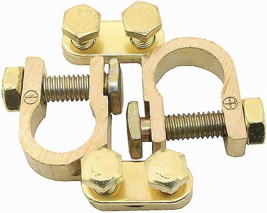 Universal Connection Terminals, 2Pcs Battery Terminals Car Battery Terminals Connection Battery Clamp Terminal Battery Pole Clamp Set for Car Boat 12V