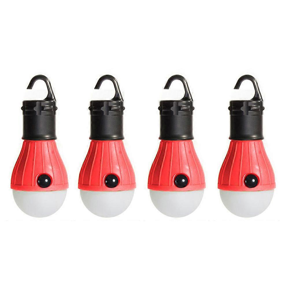 Compact Lantern For Emergency Backpacking, Water-Resistant Portable Led Camp Light With Hooks For Easy Hanging, Durable Abs Plastic Construction For