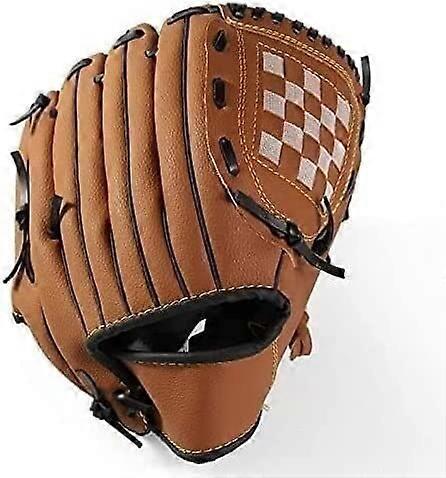 Basebollhandske Softball handskar Läder Baseballhandske Vänster hand Höger Träningshandske