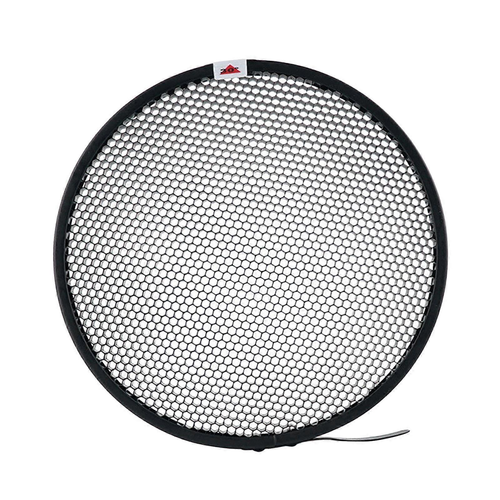 6.69" Standard Reflector Diffuser with Honeycomb Grid Light Modifier for Studio Flash, 17cm Photography Tool