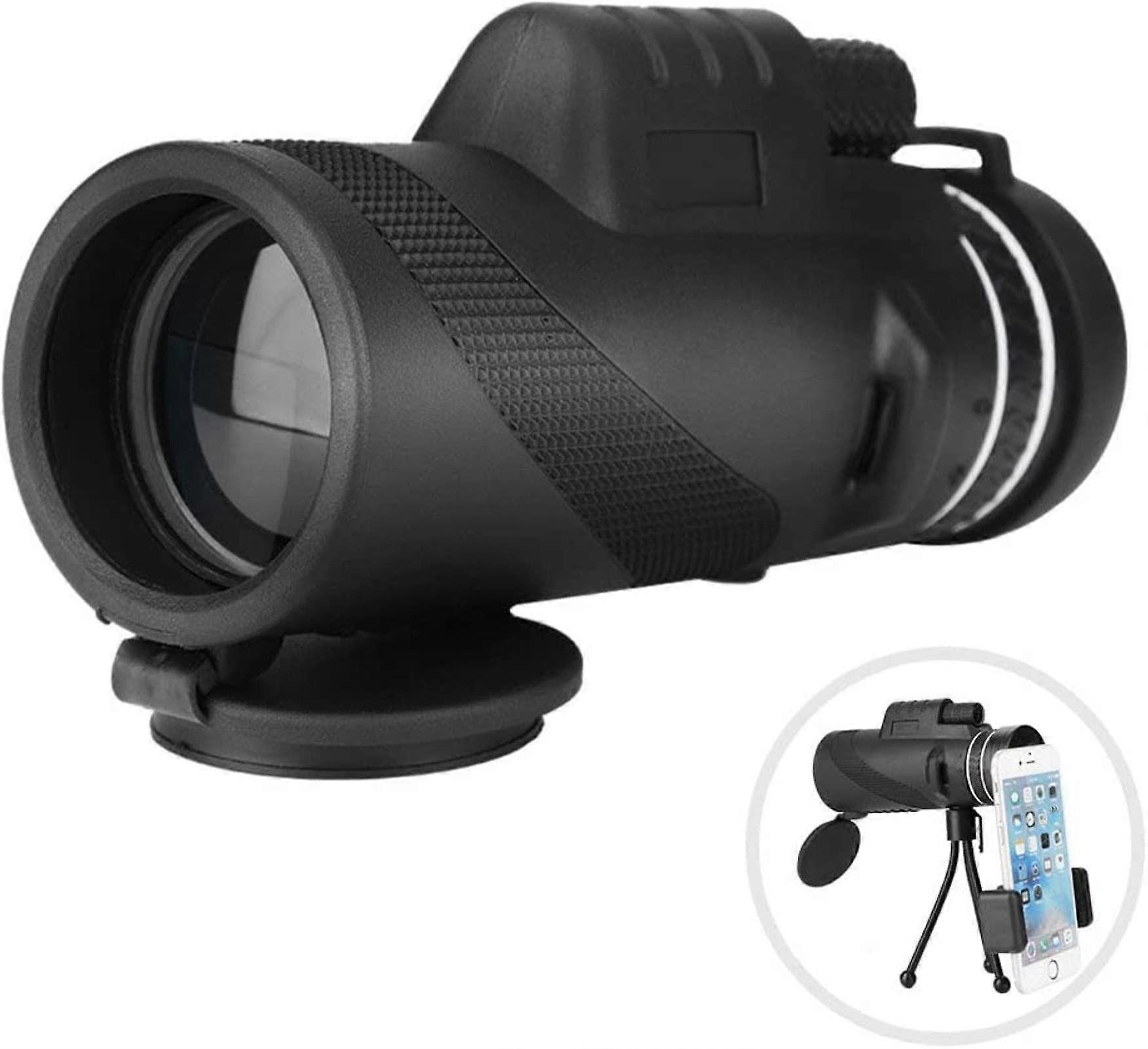 Super Clear 40x60 Monocular Telescope, with Day & Manual Focusing Support 8X Zoom