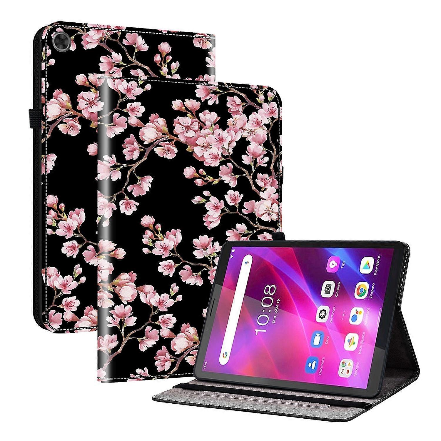 Crystal Texture Painted Leather Tablet Case