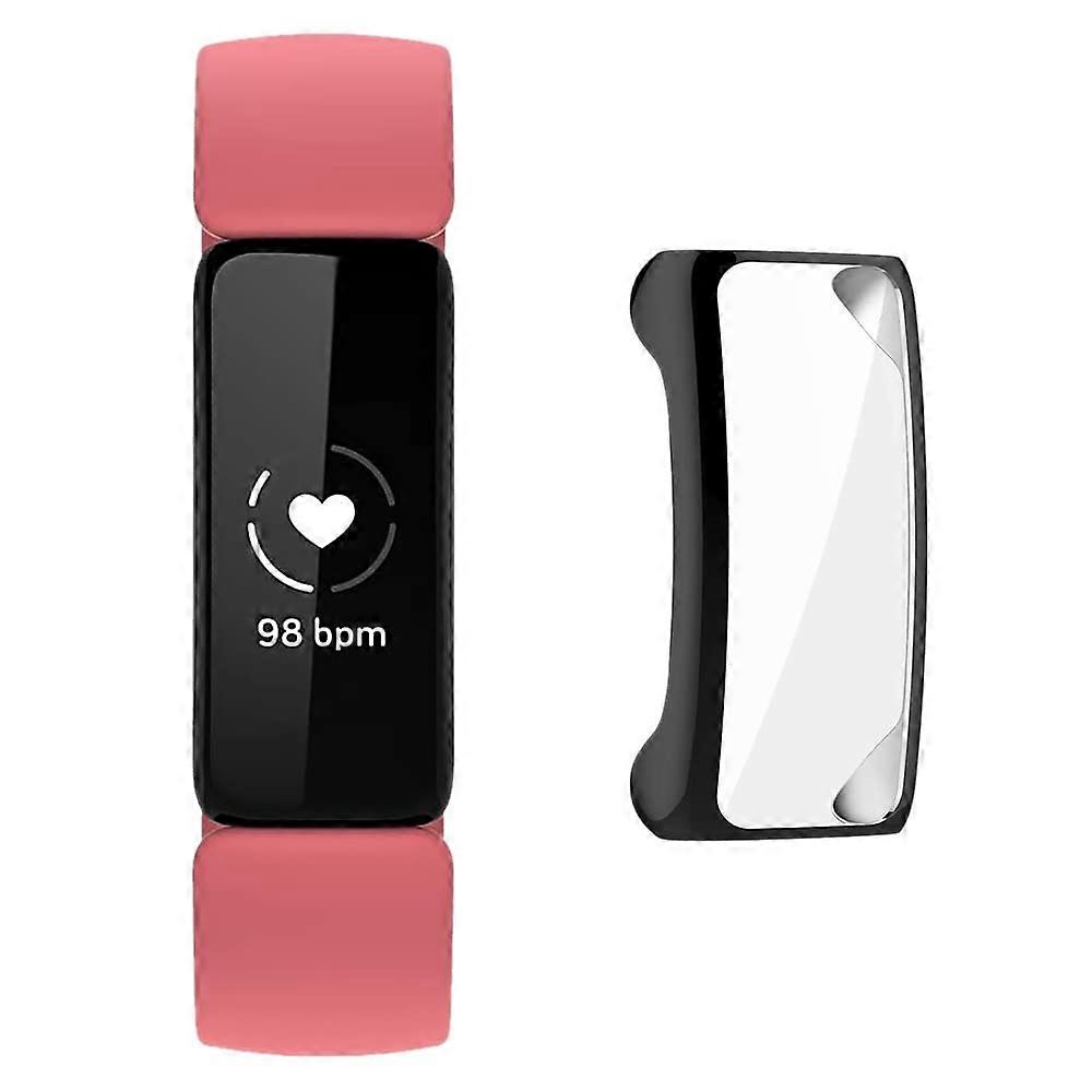 Perfectly Fit NonSlip Easy to Install Back Protective Soft T Case Cover Skin Compatible with Fitbit Inspire HR