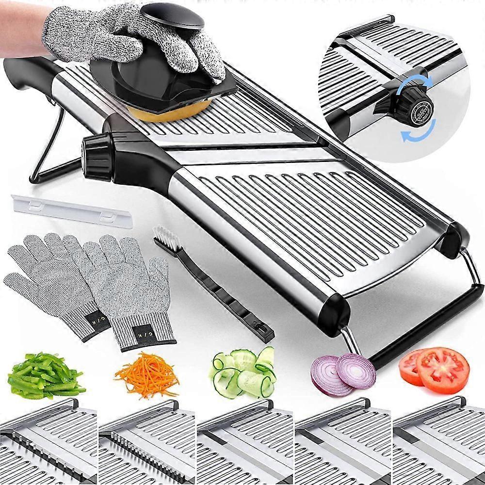 Multifunctional vegetable cutter-W1027+glove brush