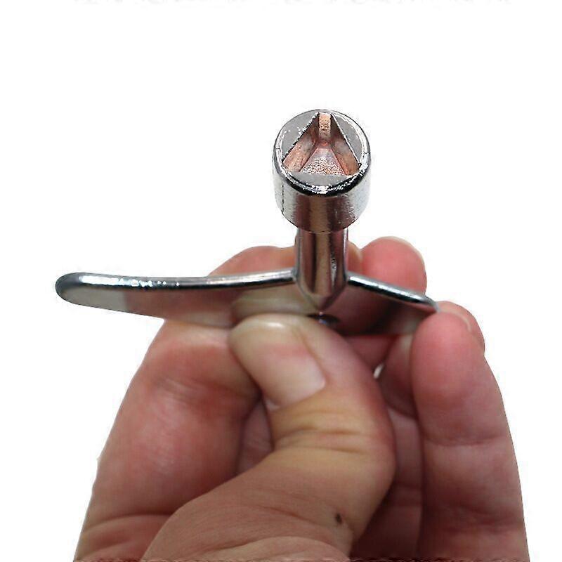 Elevator Triangle Key/train Door Triangle Lock Accessories 2pcs