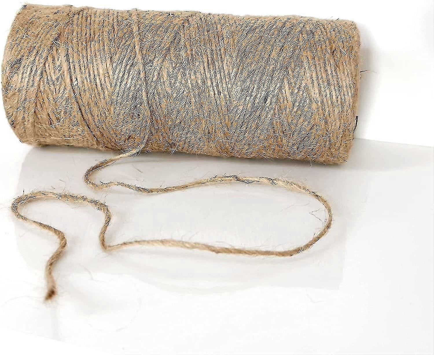 100m Brown Natural Jute Rope