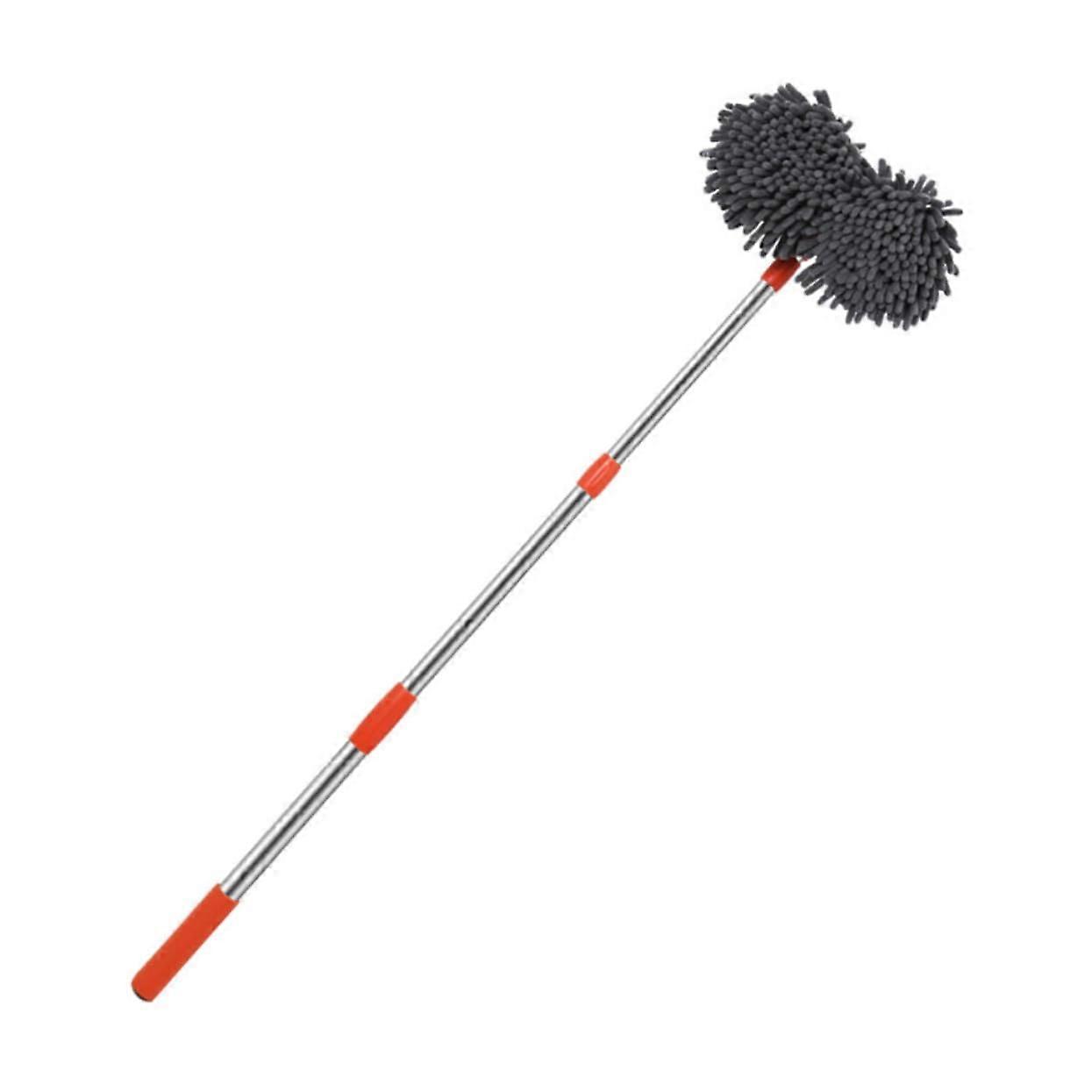 Electric Car Wash Mop With Telescopic Handle And Soft Brush For Cars Trucks Motorcycles Windows Cleaning