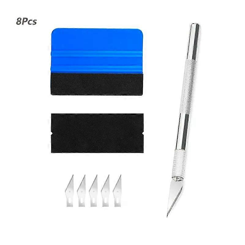 NeoWrap Car Wrap Tool Kit 21cm Felt Squeegee Trimmer Edge Vinyl Scraper Cutter for Install Auto Sticker Window Film Tinting Tool