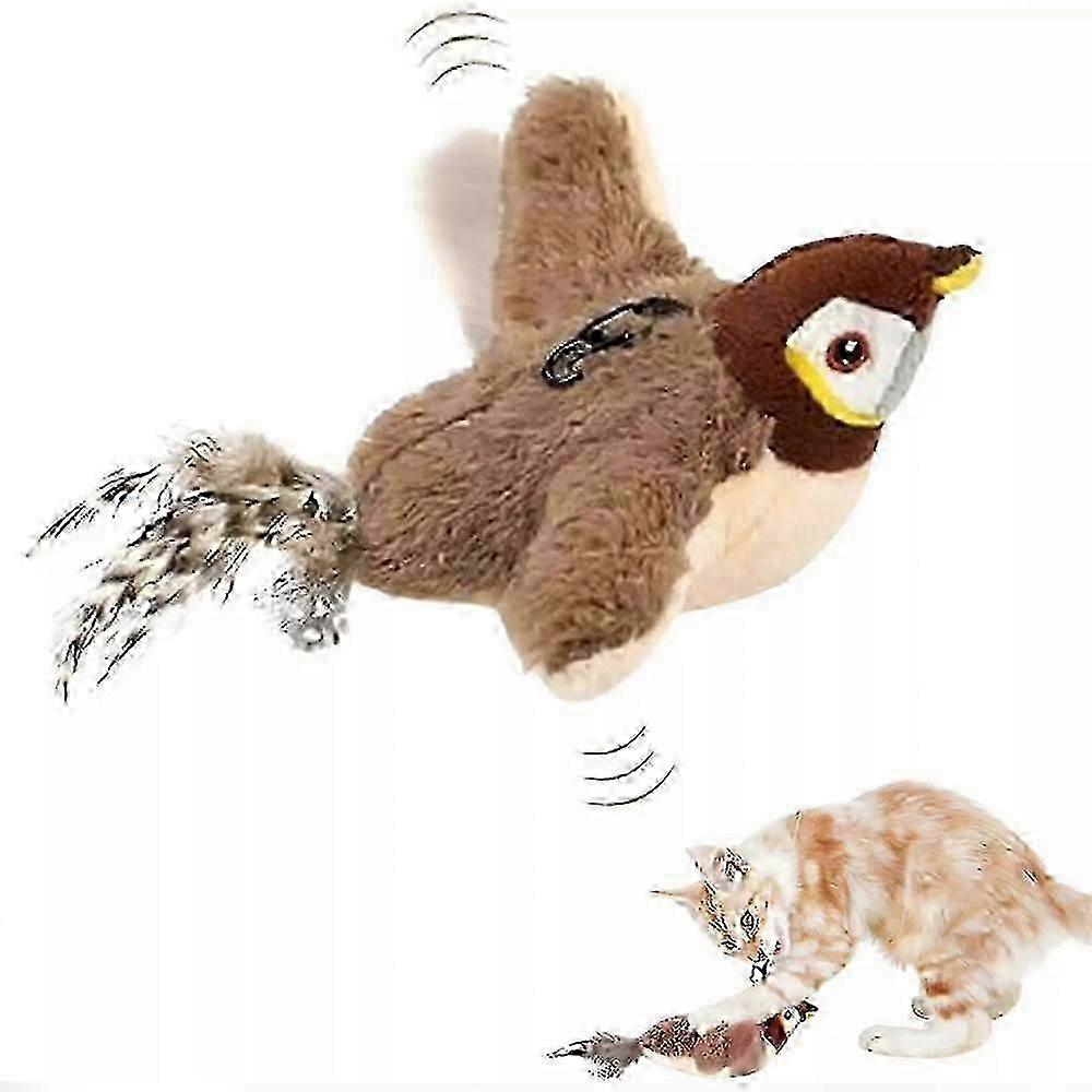 Cat Toy Bird, Flappy Perry Bird Cat Toy, Interactive Cat Toy BZSM