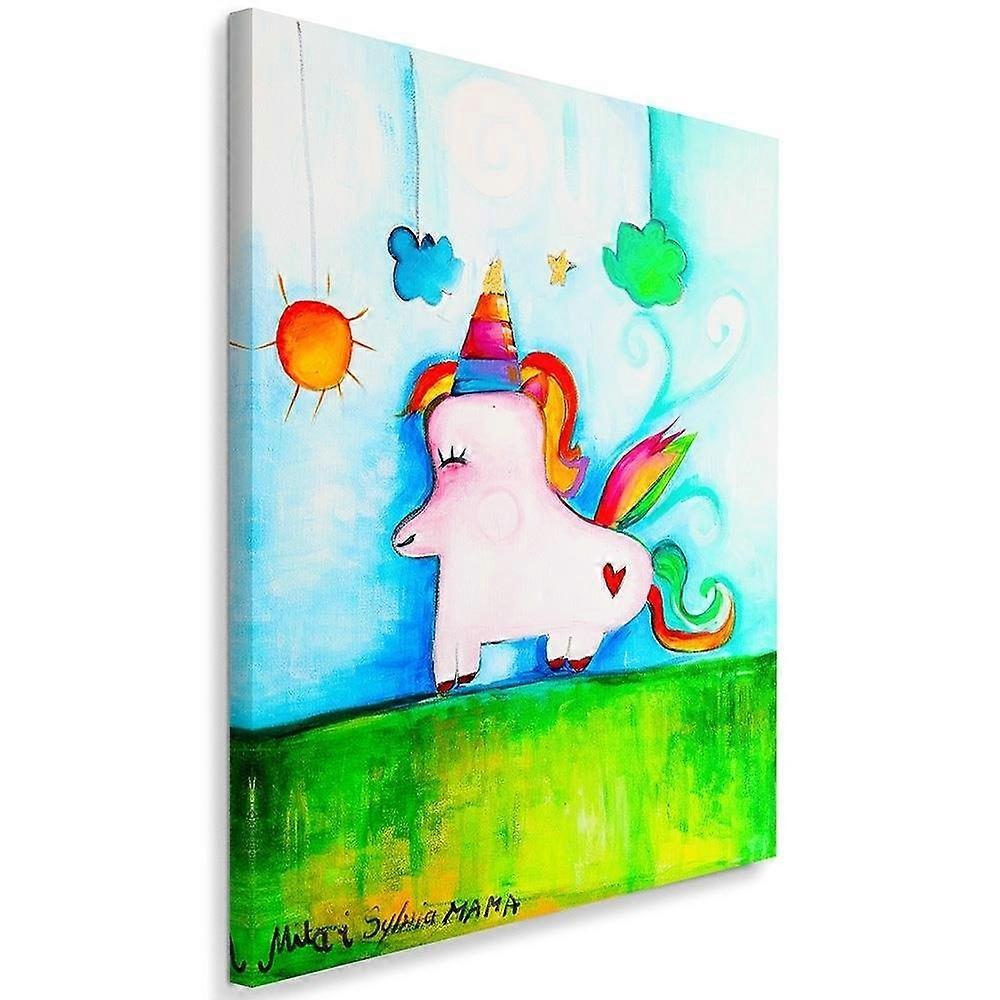 Impression sur toile, Licorne - 40x60