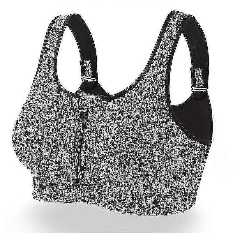 Dames Zip Front Bh's Yoga Sport Bh's