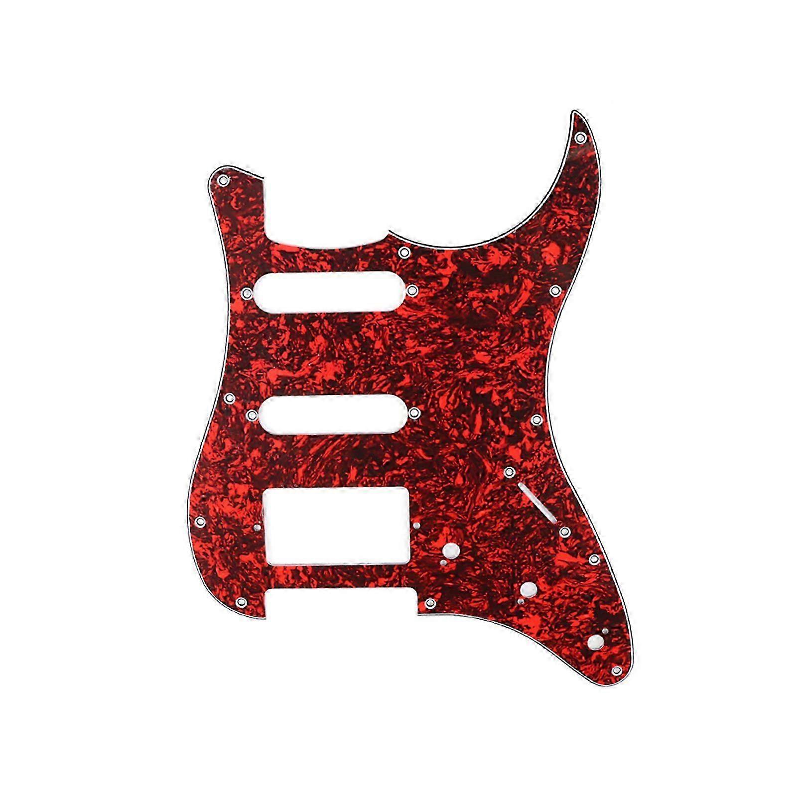 SSH Guitar Pickguard Pick Guard Scratch Plate & Pickguard Screws for 11 Hole Guitar Accessories 12 Colors Optional