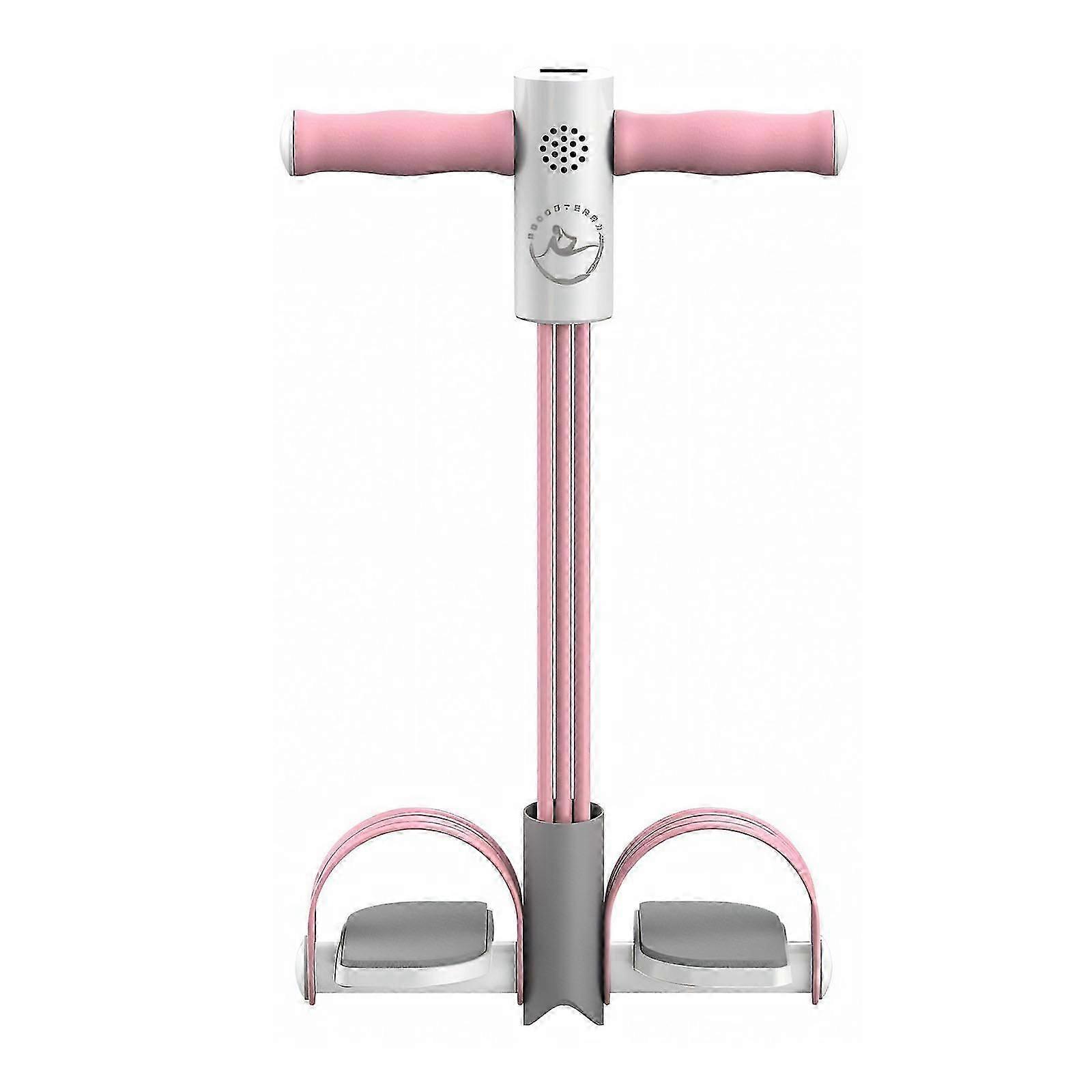Yoga Pedal Puller with Latex Resistance Bands, Full-Body Workout, Smart Voice Counting for Exercise & Fitness