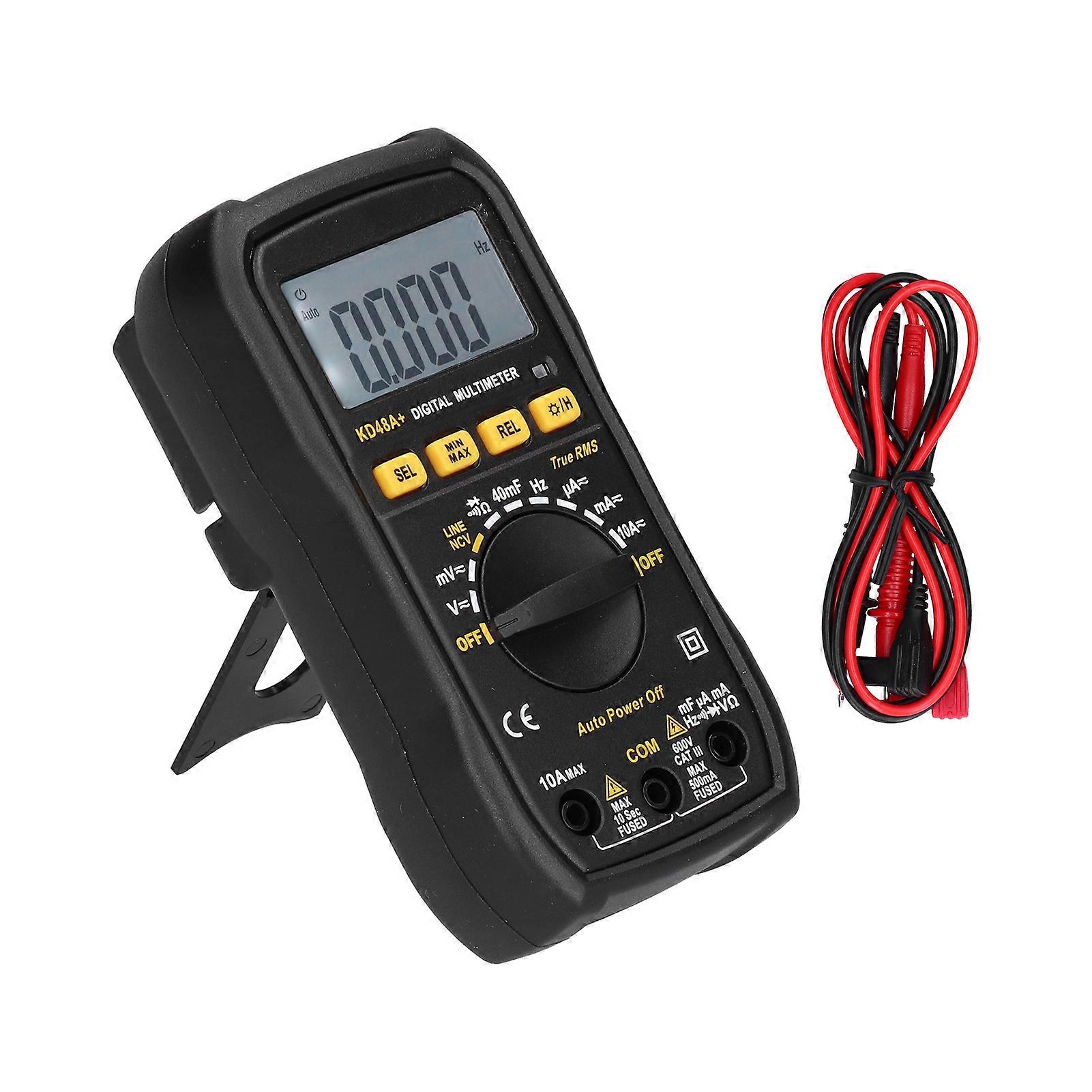 Multifunctional Digital Multimeter Smart Current Voltage Meter for Electrical Maintenance(KD48A+ )