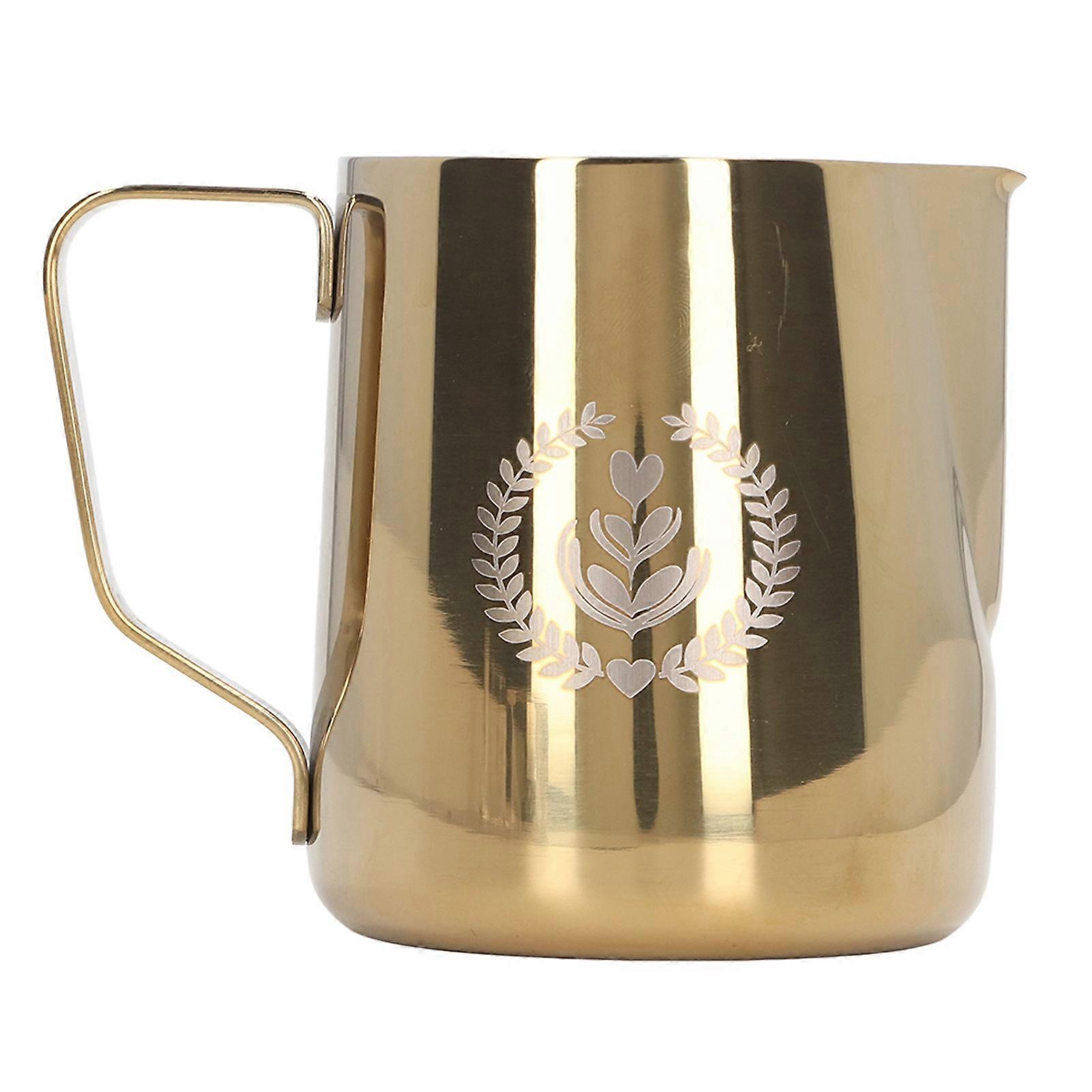 Tazza per schiuma 600 ml 304 in acciaio inossidabile addensato brocca per schiuma di latte brocca per caffè