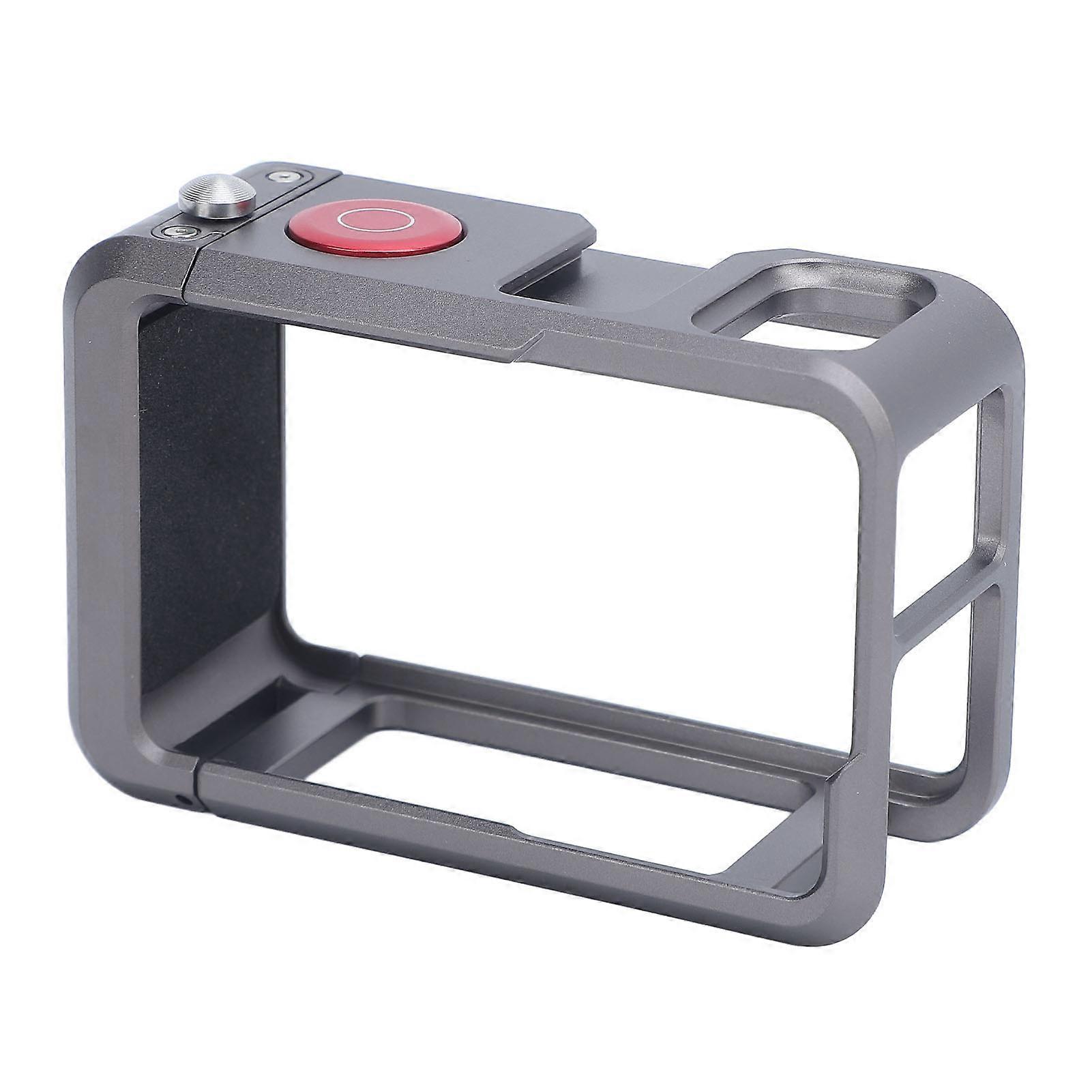 Aluminum Alloy Camera Cage for Action 5 Pro/4/3 - Lightweight, Versatile, Protective
