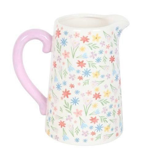 Something Different Ceramic Floral Jug