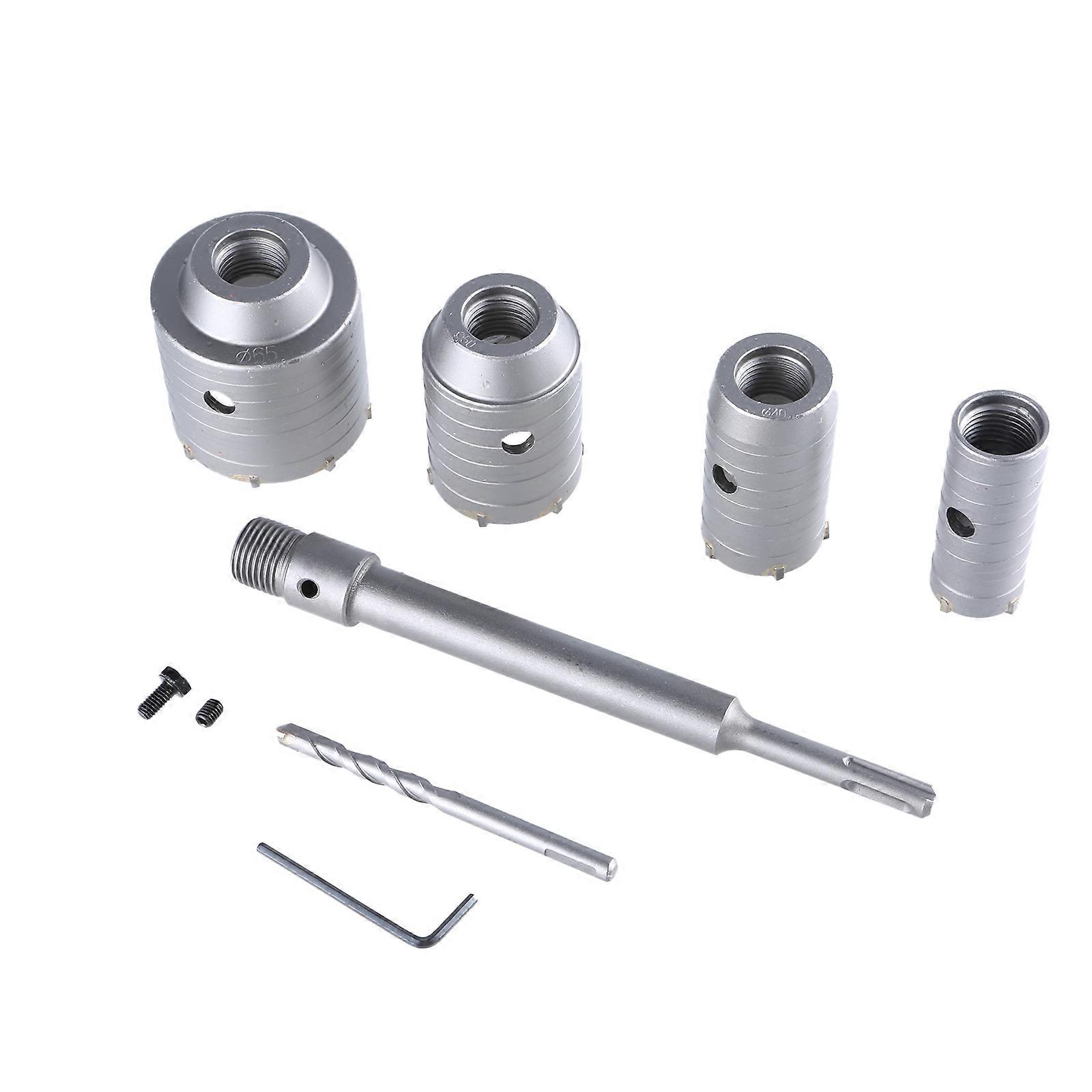 Hole Saw Kit Drill Hole Cutter Set with Hole Drill Bits for Hammer Drills Circles Drill Bits Hole Saw Set for Concrete