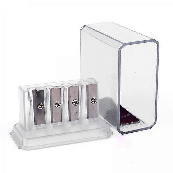 4xManual Pencil Sharpener for Various Pencils Portable for Artists Prizes Kids