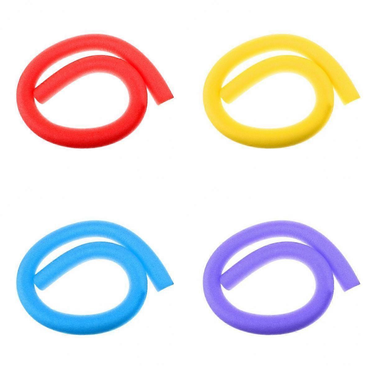 4 Adet LDPE 59in Yüzme Havuzu Erişte Su Sporları Eğitimi için Şamandıralar Tüpü