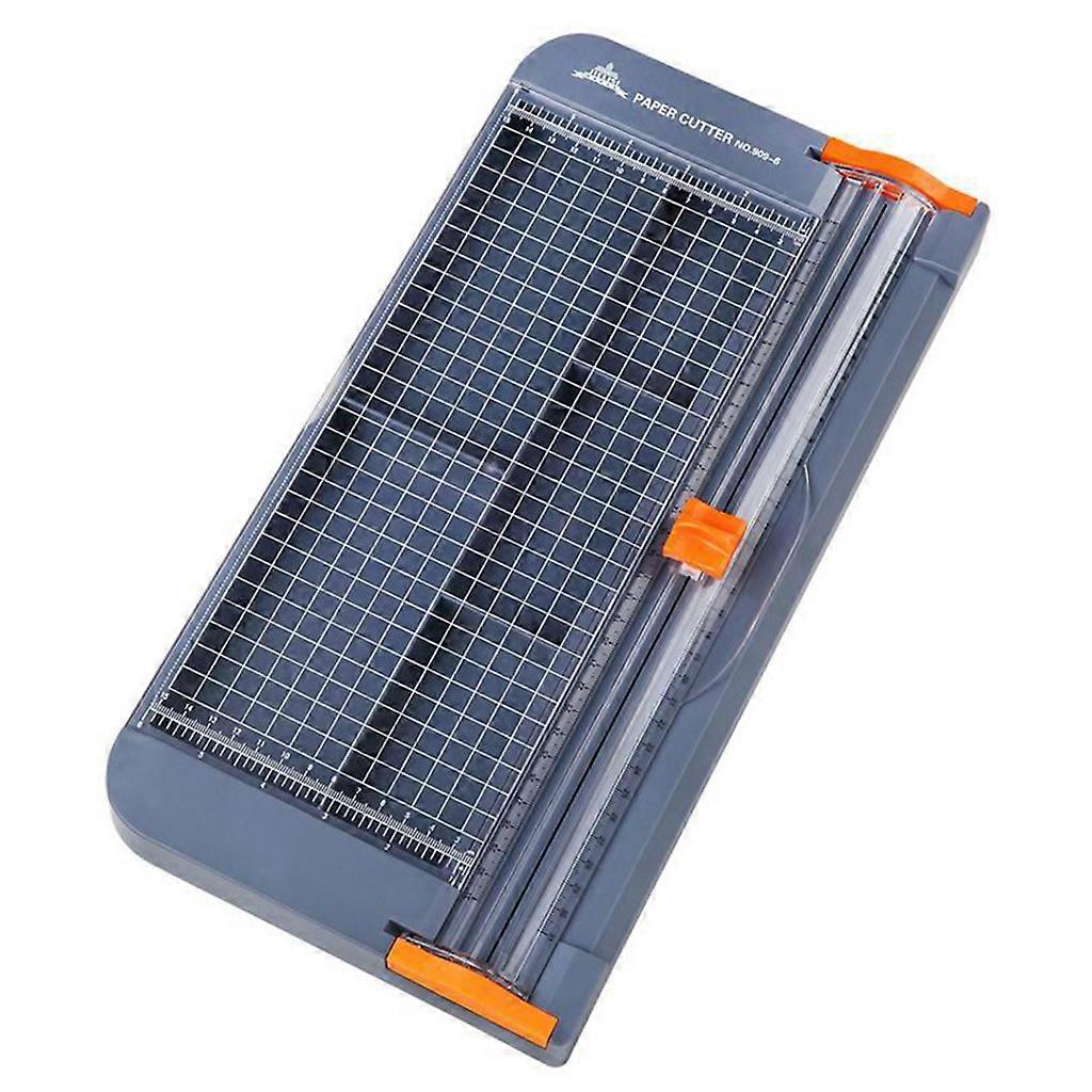 Manual A4 Paper Trimmer Cutter Multifunctional Storage Box Portable Guillotine Trimmers Photo Labels Cutting Machine Grey