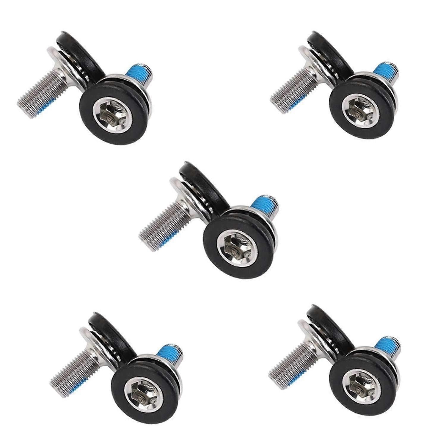 M8 Stainless Steel Crank Bolts for Bicycle Bottom Bracket, Pack of 10, Compatible with Inner Bracket Systems