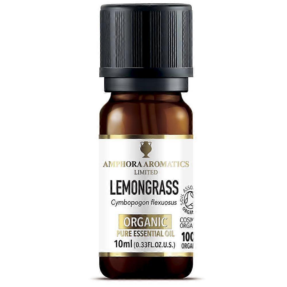 Amphora Aromatics Lemongrass Organic Essential Oil 10ml