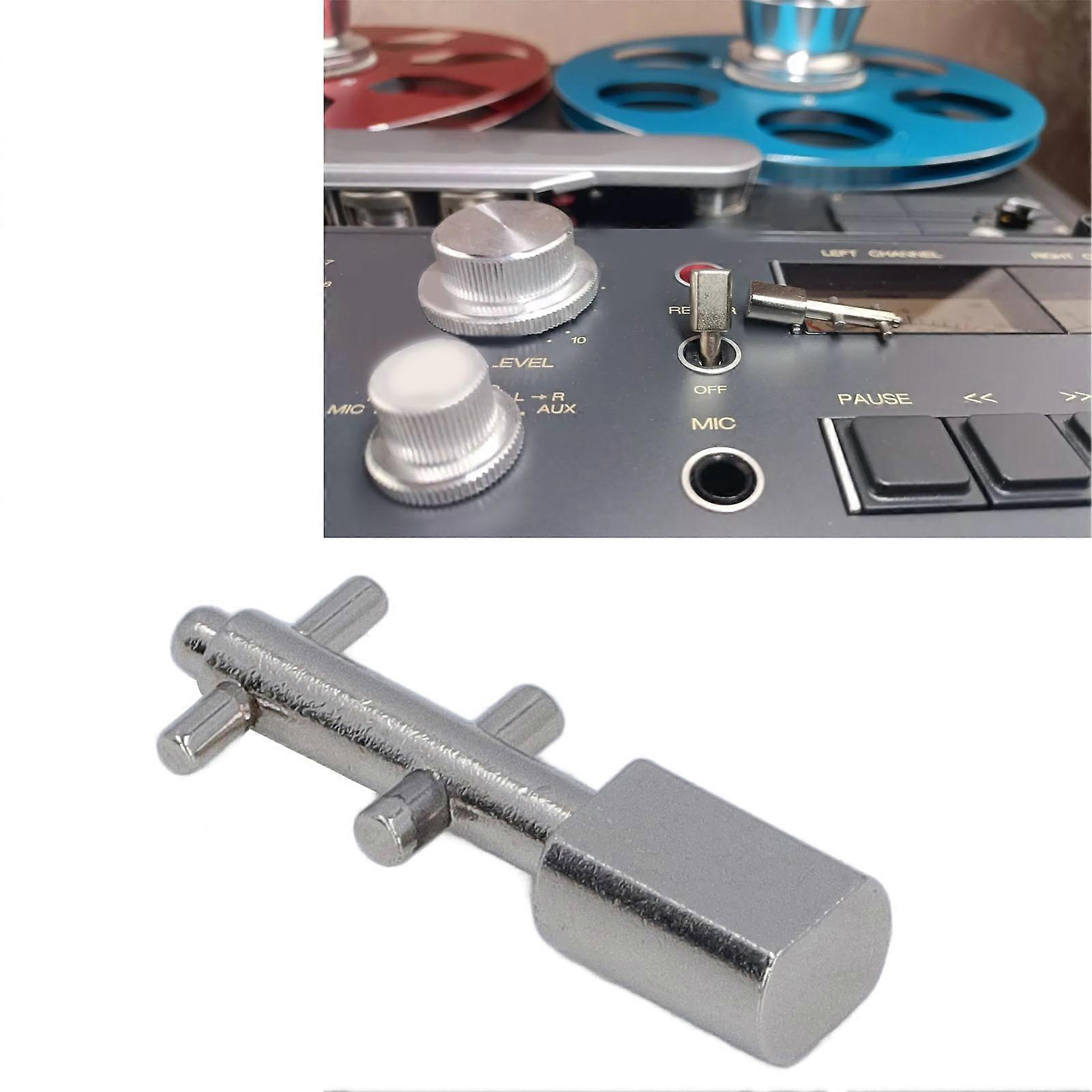 החלפת מתג החלפת מתג מנוף עבור Revox B77 B710 מתג החלפה עם כפתור עבור Studer A710 PR99 H8WD סליל לסליל מקליטי טייפ 1 חתיכה