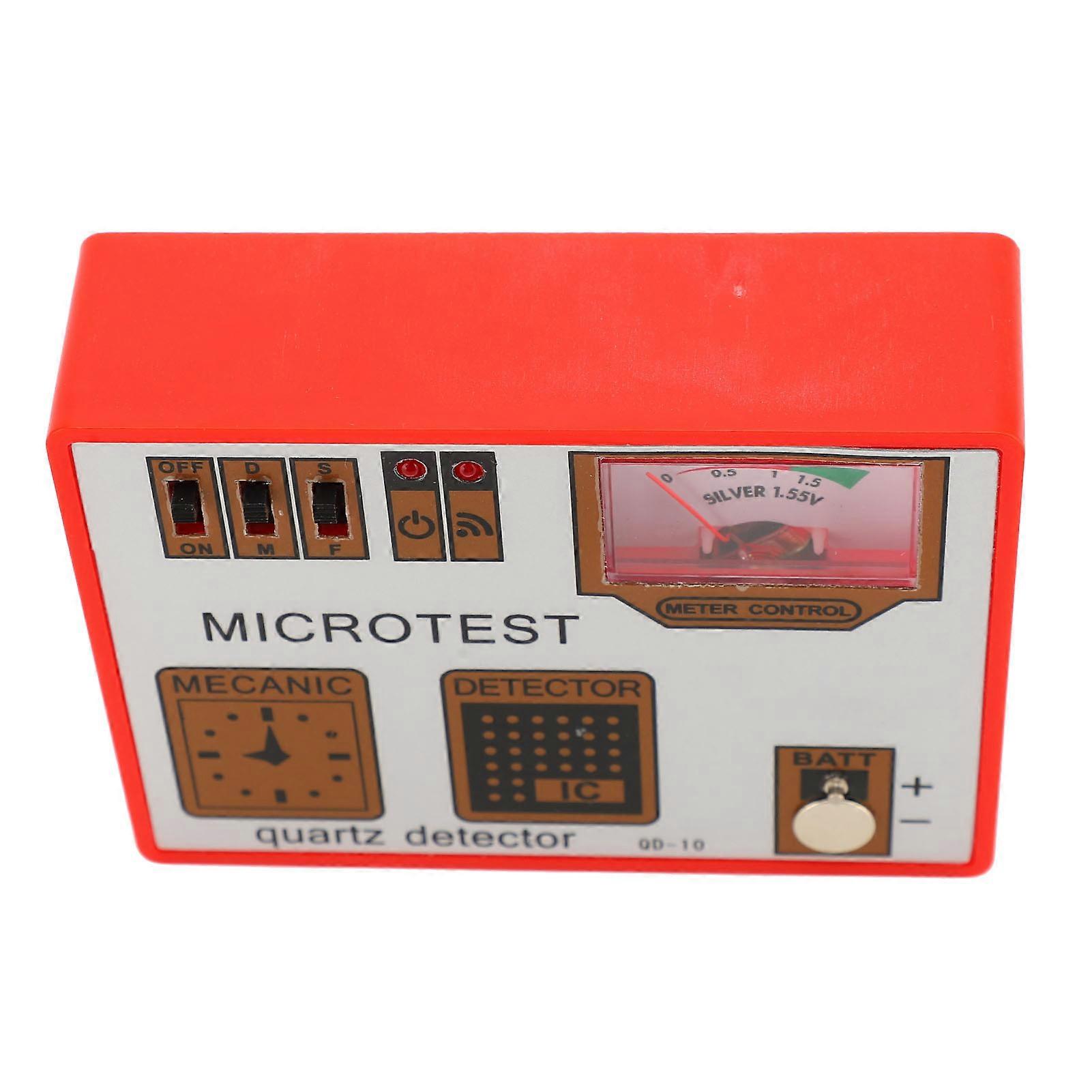 Demagnetizer Timegrapher Adjustable Convenient Multifunction Battery Measure Pulse Quartz Tester for Home 