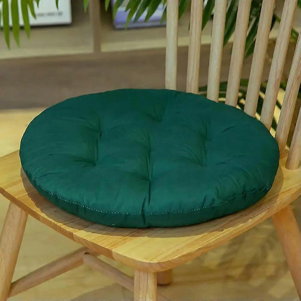 round, square floor chair pad, polyester, nonslip, seat cushion Atrovirens A 40cm