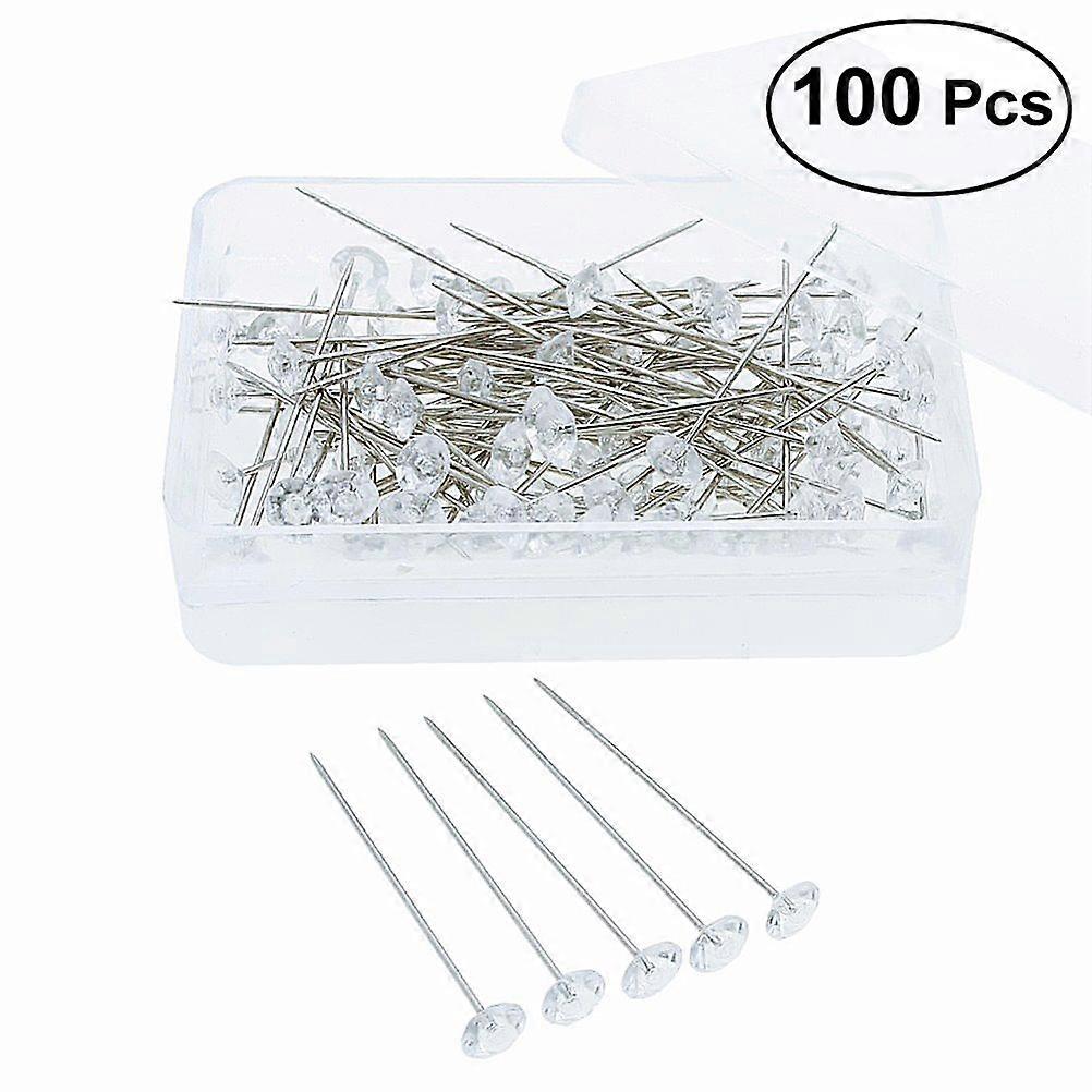 100pcs Buquê de Casamento Buquê Floral de Cristal