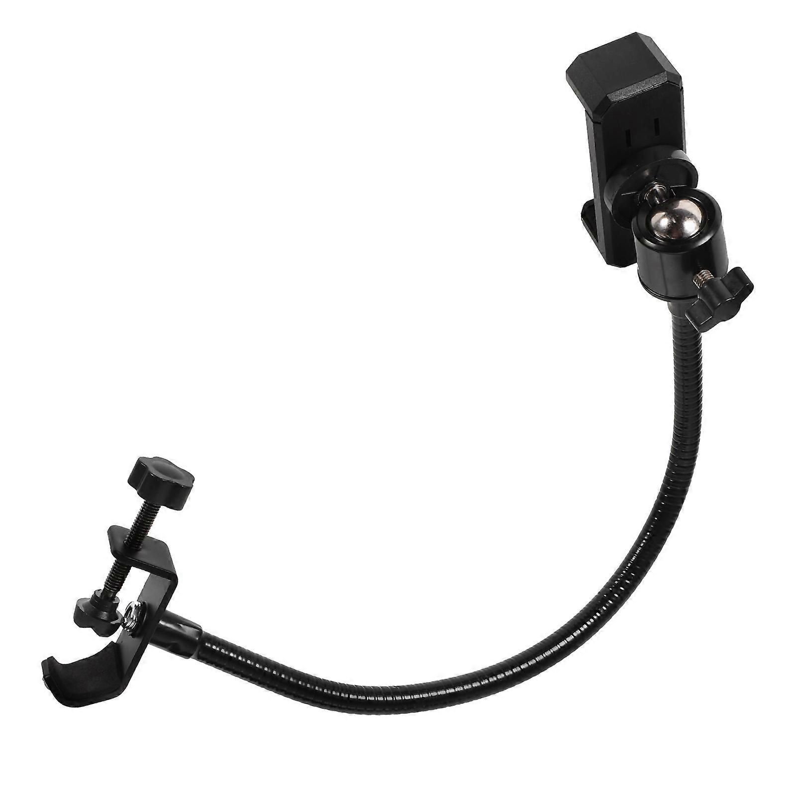 Durable Gooseneck Phone Arm Stand Flexible Holder for Easy Viewing – Lightweight, Portable Design for Home Office and Travel Use