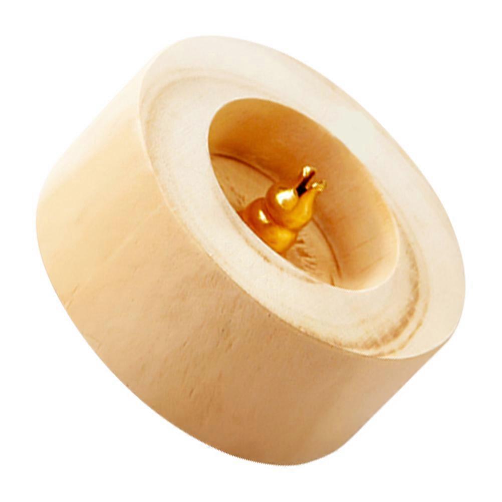 Here's a refined product description for your **Simple Round Incense Burner Wooden Censer**:
### **Simple Round Incense Burner – Wooden Censer