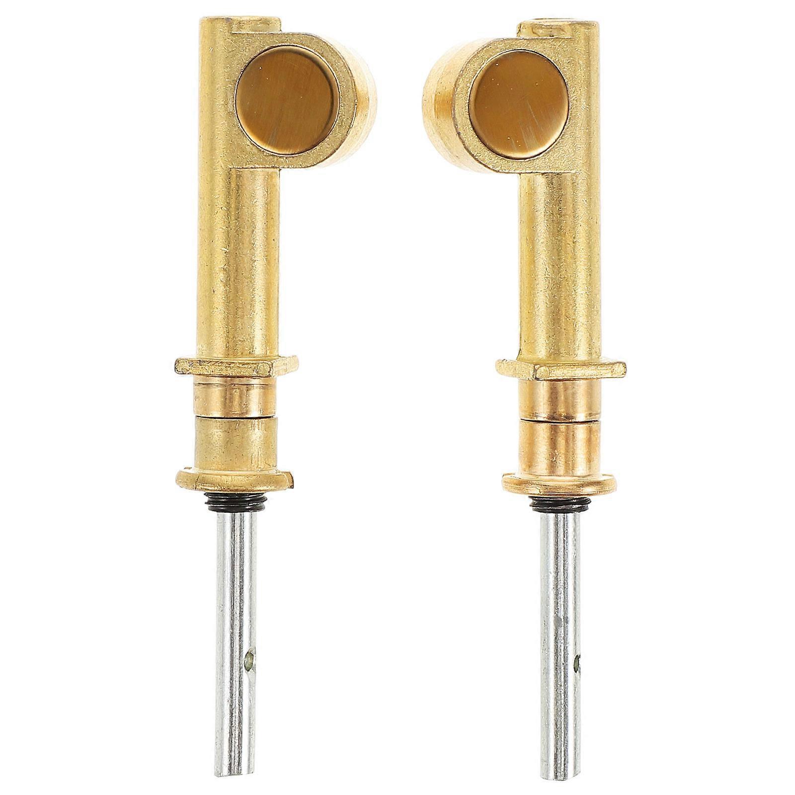 Copper Mechanical Tuning Pegs for Erhu 2pcs Durable Fine Tuning Accessories for String Instruments Easy to Use Reliable Performance