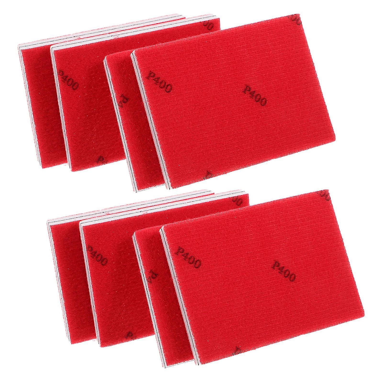 Sanding Sponge Automotive Surface Sanding Silicon Carbide Rectangular Shape Diy Projects 8Pcs