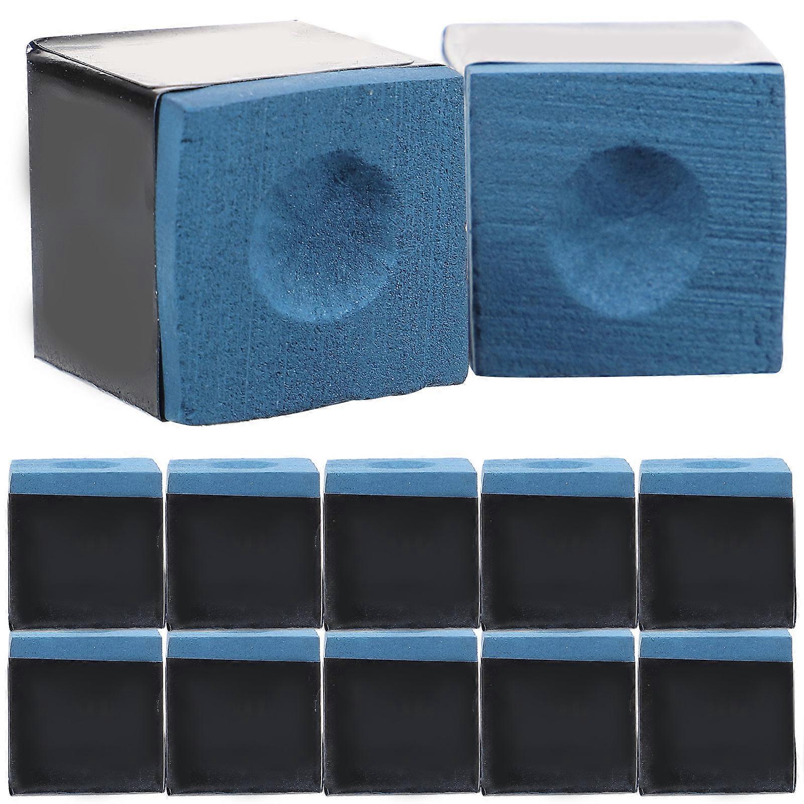 Chalk Cubes for Pool Cue Blue 2 5x2 5x2 5cm Improve Hit Rate Billiard Match Accessories 24Pack