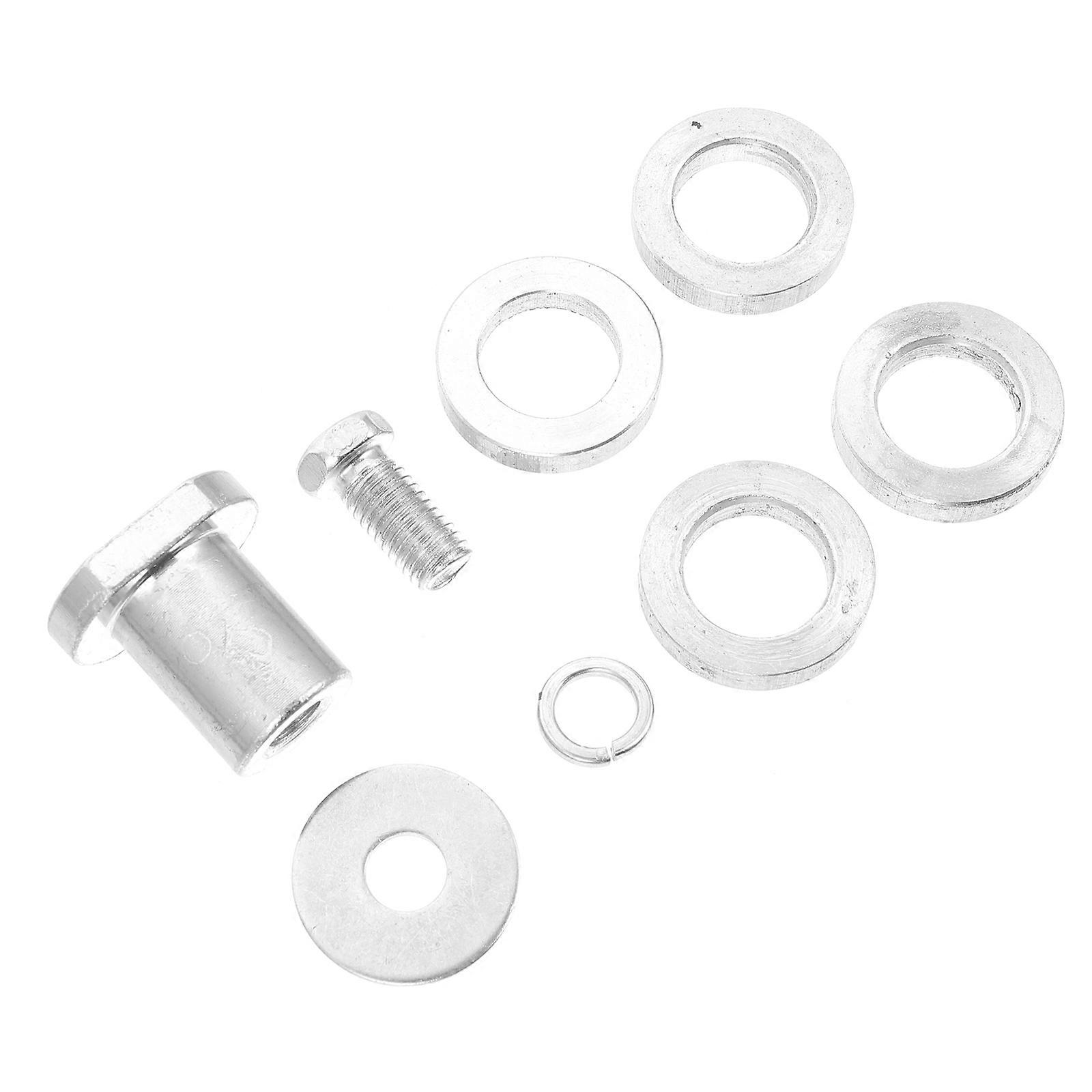 Grinder Attachment Angle M10 Conversion Adapter Grooving Machine Refitting Adapter For Workshop Silver 4.90X3.20X2.70cm Grinding 1Pack