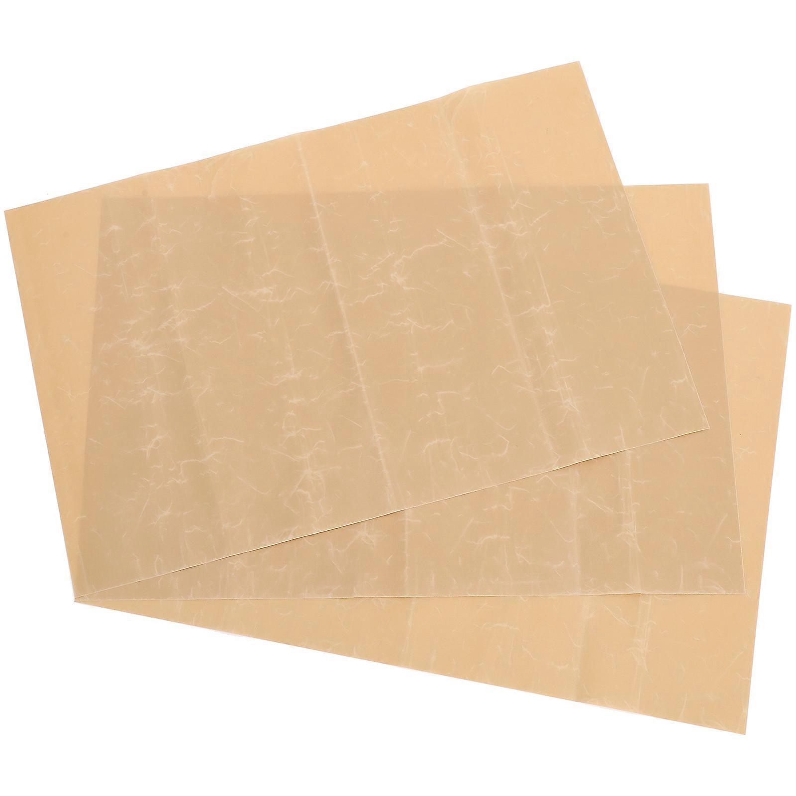 Cut-to-Fit Baking Sheets Non-Stick Heat Resistant Oven Liners 23.58X15.72in Brown 3Set