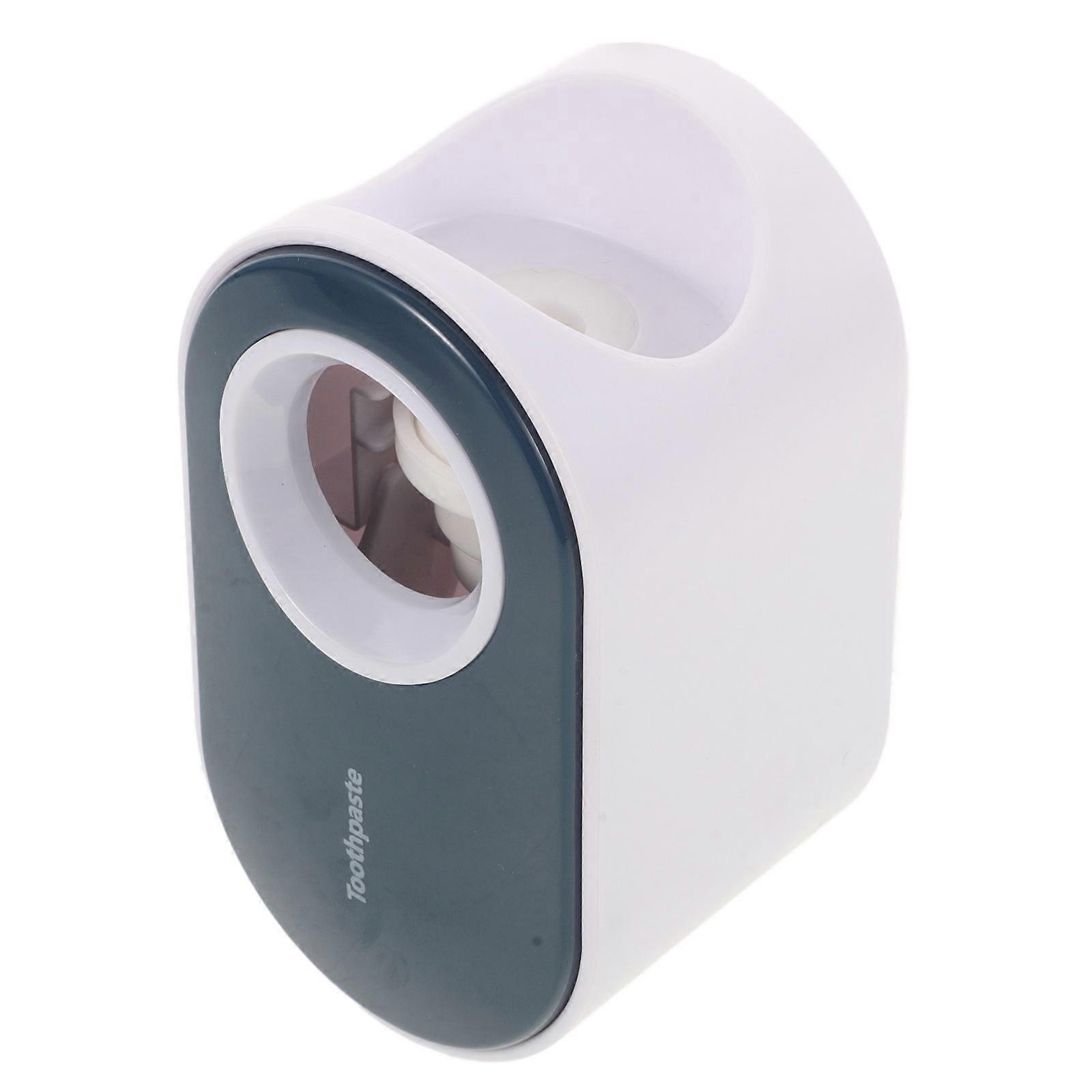 Wall Mounted Automatic Toothpaste Dispenser with Squeezer, Quantitative Dispensing, Strong Load Bearing Capacity, Easy Installation for Bathroom Use