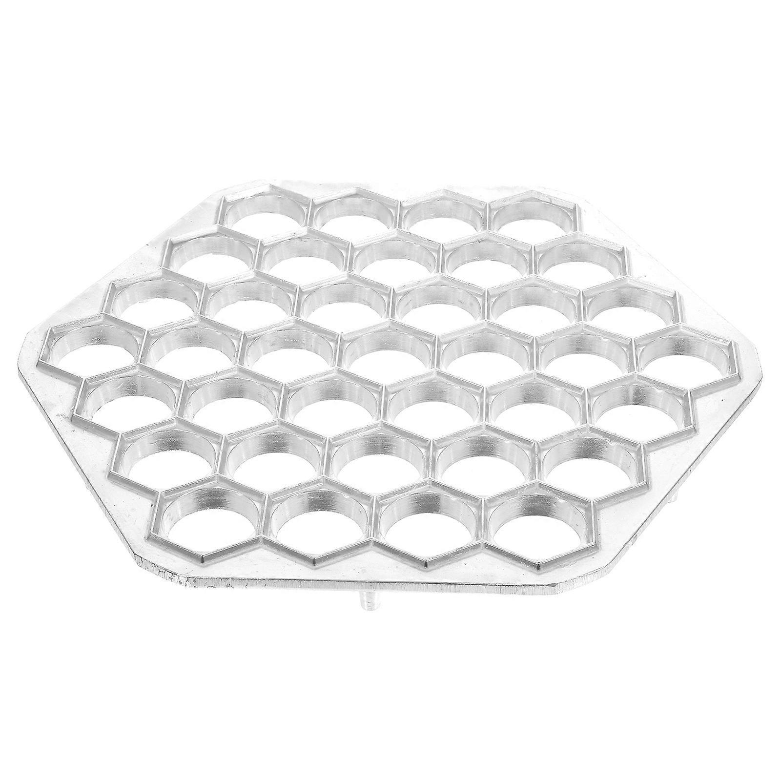 The Dumpling Maker Maker Kitchen Tool Efficient Kitchen Use Silver 25X22.5X1.5CM 1Pack
