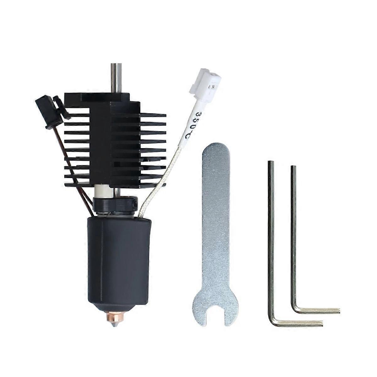 For K2 Plus Ceramic Heating Block Hotend Kit High Temperature Resistance and with High Flow 0.4mm N