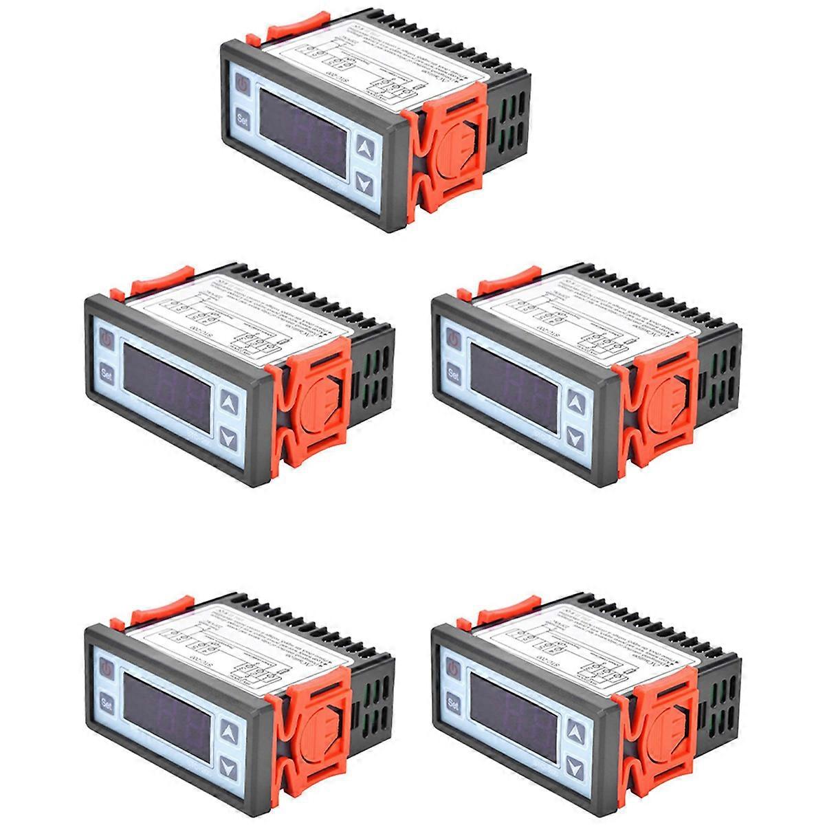 5X -200 Digital Thermostat Temperature Controller Microcomputer Refrigeration Heating Controller AC2